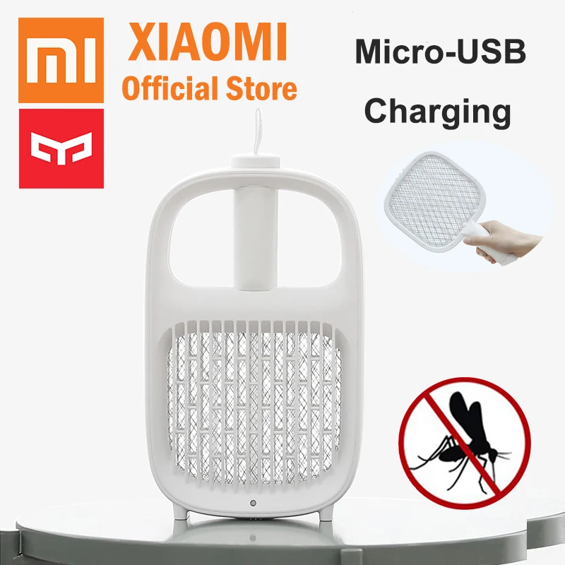 

Xiaomi Yeelight Electric Mosquto Killer multi-functional USB Charging HandHeld Fly Mosquito Swatter Newest for home