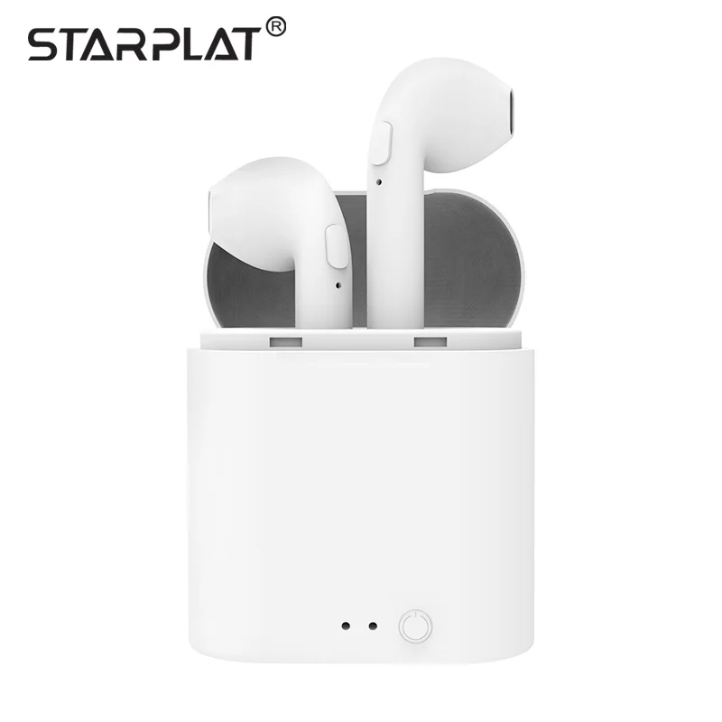 

High Quality I7 mini Bluetooth Earbuds Wireless sports Headsets Stereo In-Ear Earphones With Charging Box for ios and Android
