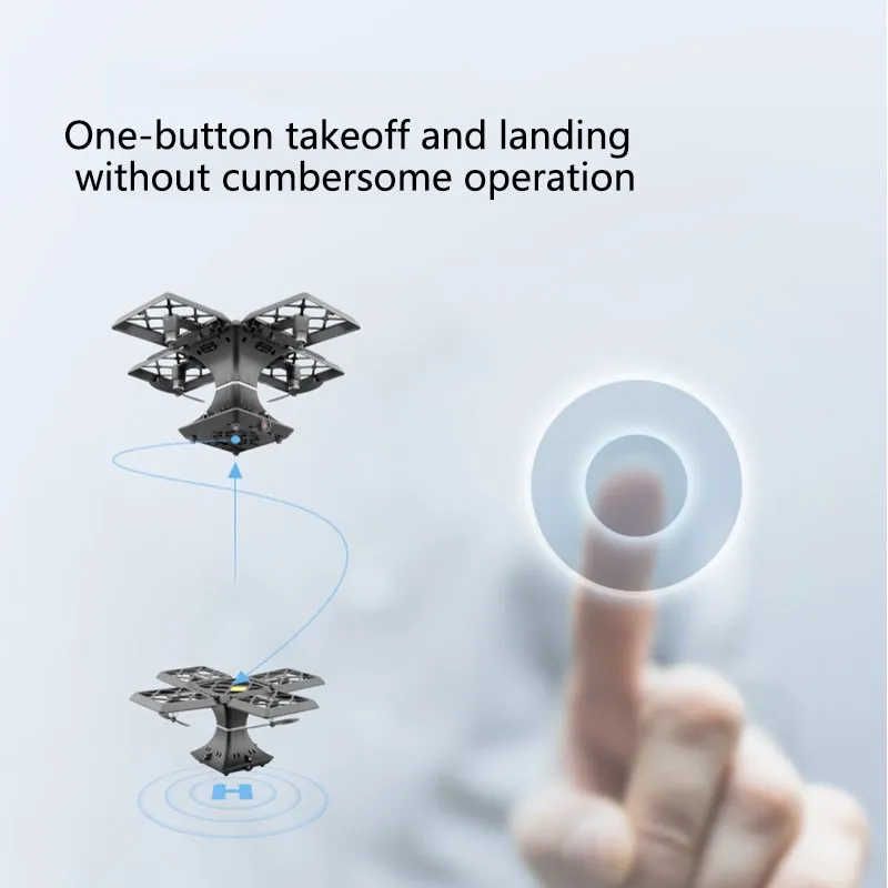 2018 new aerial photography HD RC drone square smart rc helicopter can carry vr glasses experience fpv flight