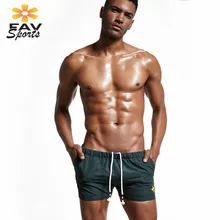 Favsports Для мужчин Surf Плавание Пляжные штаны для Для мужчин серфинг бордшорты упругой Твердые Bathingsuit Мужские Шорты для купания бермуды Running Спортивные штаны