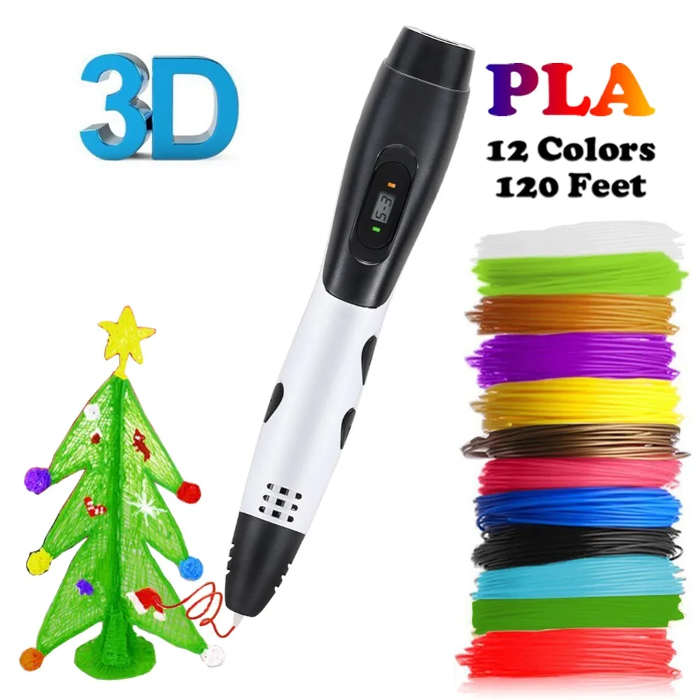 Dikale 3D печать Ручка 6-го поколения ABS/PLA нити DIY 3D принтер ручка карандаш Impresora 3D импримант ребенок взрослый подарок