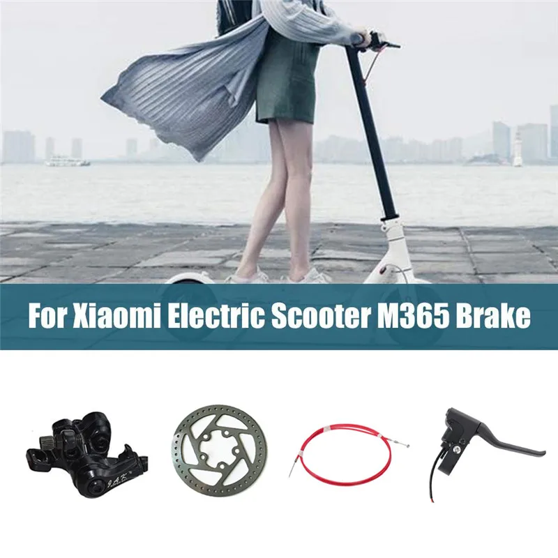 For Mi M365/Pro Scooter Disc Brake device Kit Drake Disc Rear Disc Brake Line Pad kit Scooter Accessories
