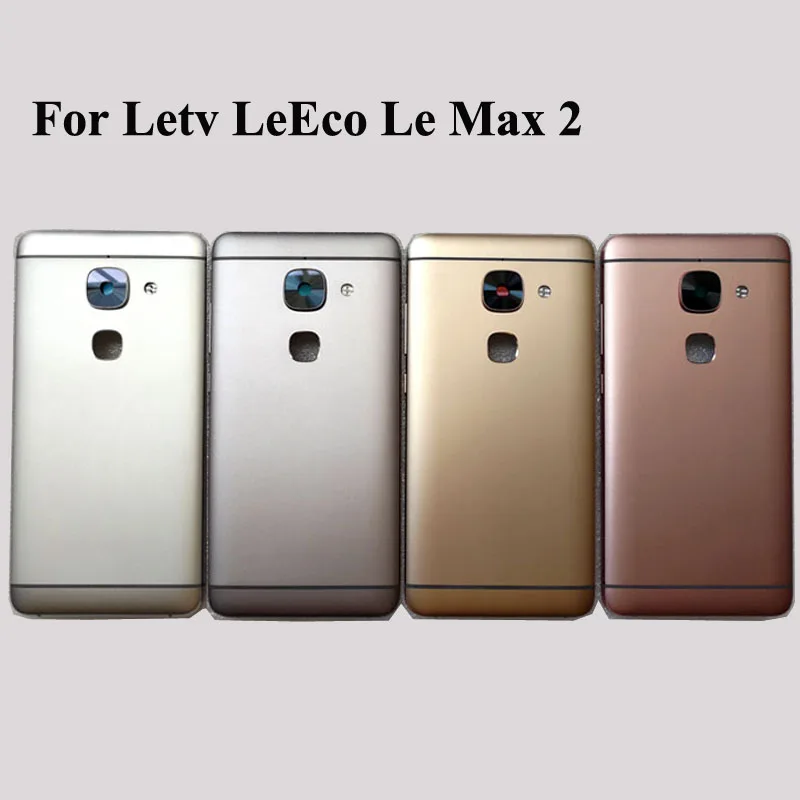 

Original Battery Door Housing Case For Letv LeEco Le Max 2 X820 X822 X829 Back Cover Battery Cover Replacement with Button