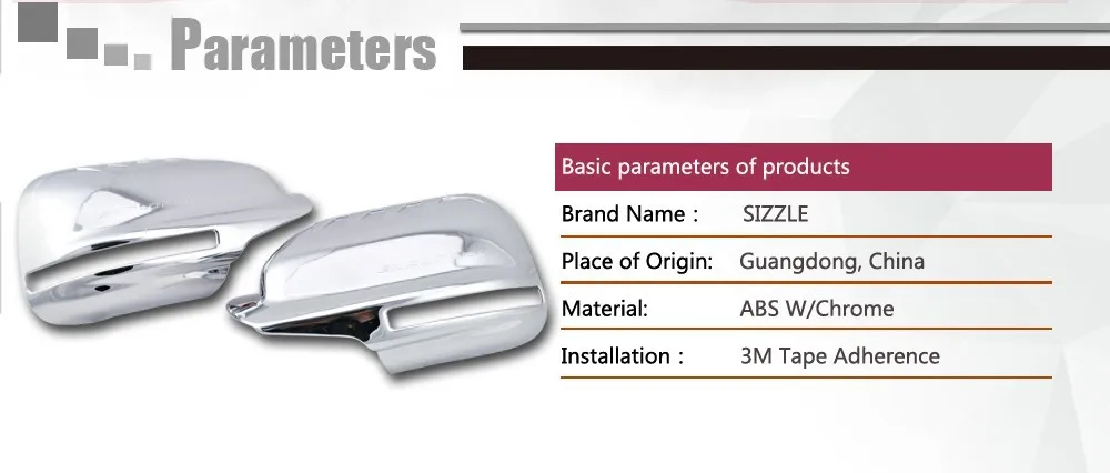 ABS Plating Chrome Mirror Cover For Ford Explorer 2012 2013 FULL With Turn Signal Light Cutout For North And South American a