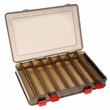 Портативный Для рыбалки 14 отделения Пластик живца коробка приманки Чехол 27 см* 18 см* 5 см рыбалка приманки снасти Box