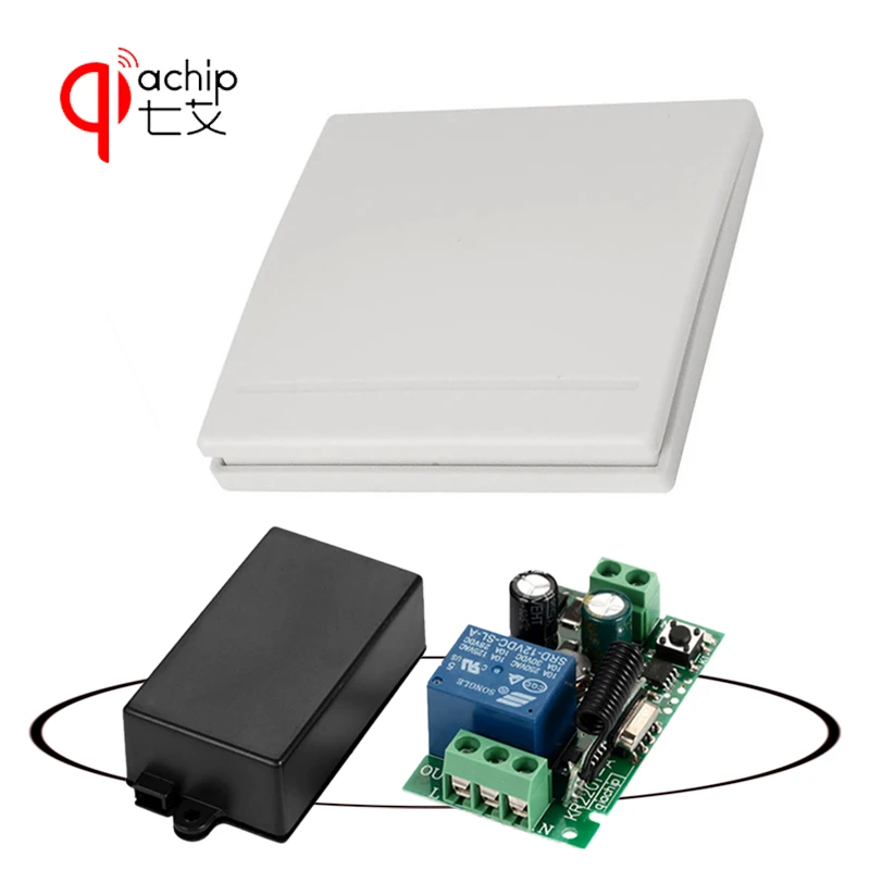 Koop Draadloze Schakelaar afstandsbediening muur schakelaar Controller AC 110 v 220 v Ontvanger muur Panel Afstandsbediening Zender Hal Slaapkamer Lichten