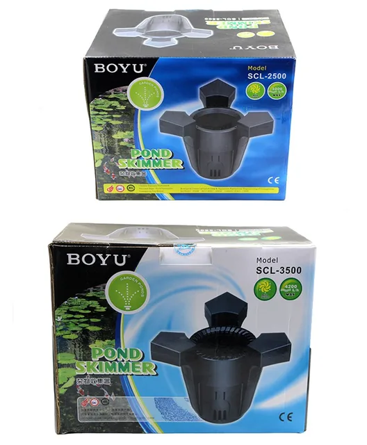 Floating Koi Fish Pond Surface Skimmer Integrated with Pump .fish pond