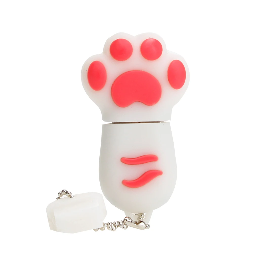 Usb Flash Drive 64GB Cute Cartoon Cat Paw Pen Drive 4G 8GB 16GB 32GB 64GB Usb Stick High Speed Pendrive High Quality Thumbdrives (6)