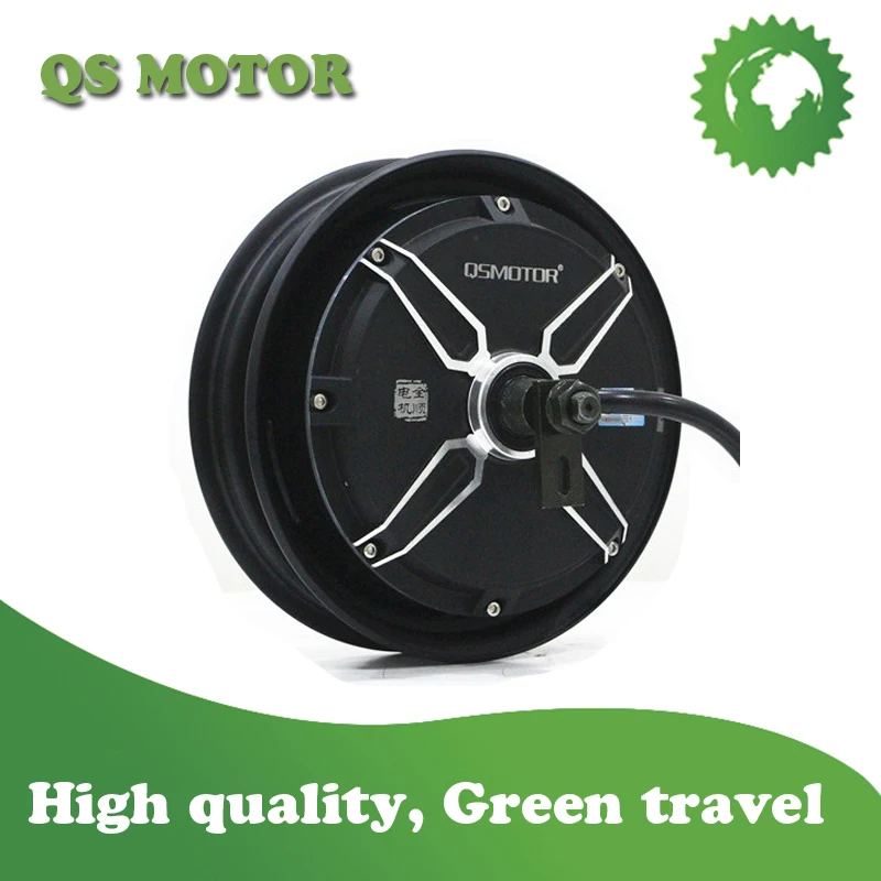 

Free Shipping QS 55H 4000W 72V 10inch Hub Motor with V2 Type with max speed 100km/h