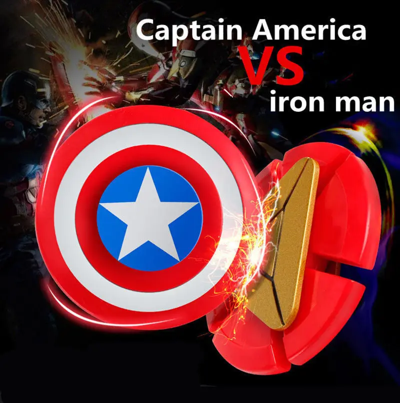 Спиннер Железный Человек Купить