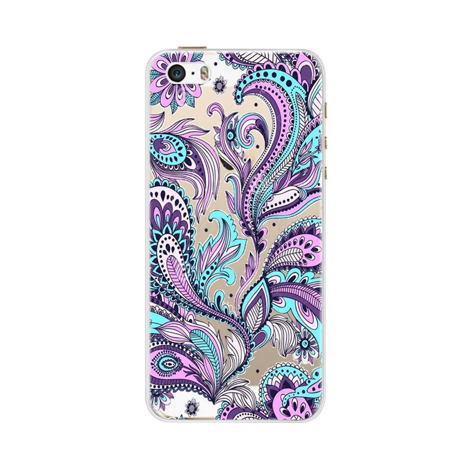 Cute Flower Ultra-Thin Silicone Phone Case - Soft Back Cover