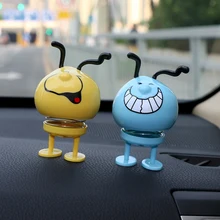 Автомобиль орнамент отказов прыжки мультфильм игрушка отпустите стресс Смешное выражение присутствует Авто приборной панели украшения отделка