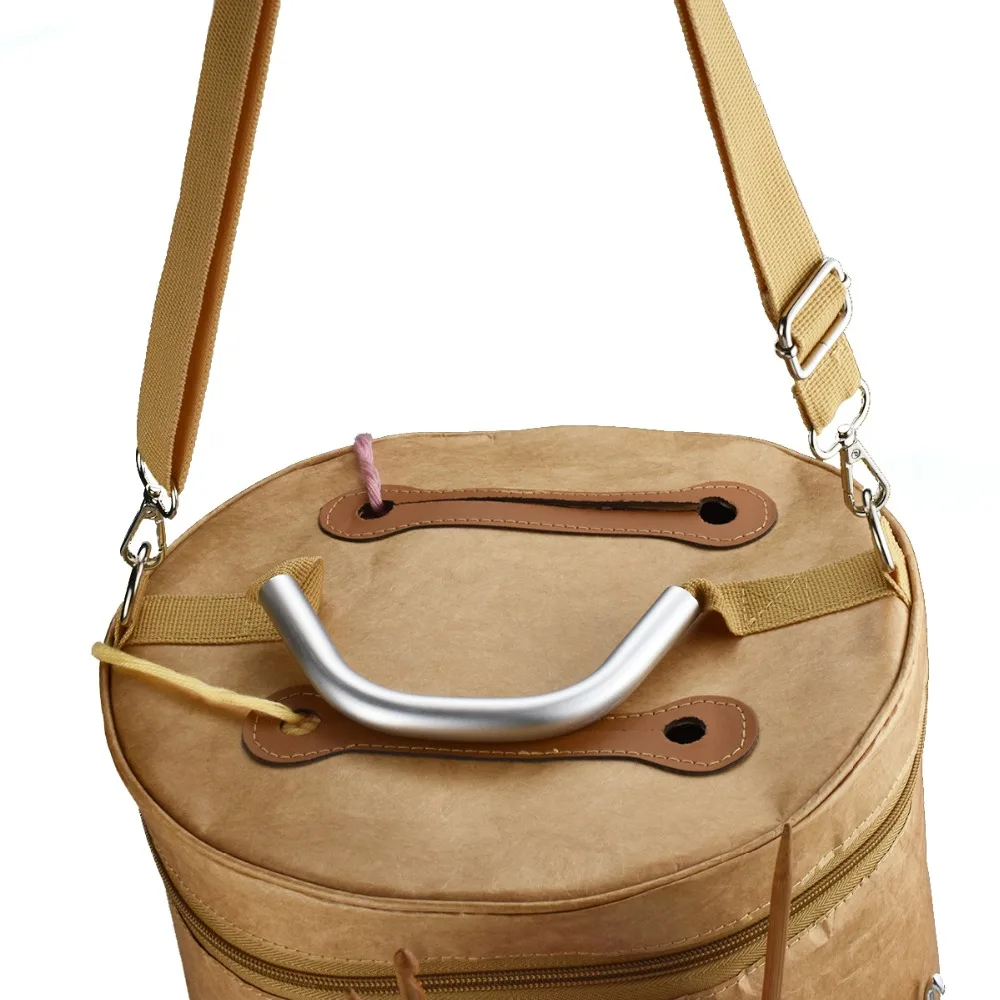 Пустая Пряжа сумка для хранения Экологичная водонепроницаемая сумка бытовая пряжа органайзер для всех крючком аксессуары для вязания крючком сумка-тоут