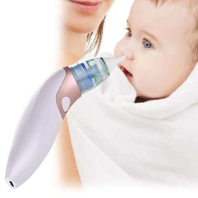 Buy Baby Electric Nasal Aspirator Nose Cleaner USB Newborn Nasal Congestion