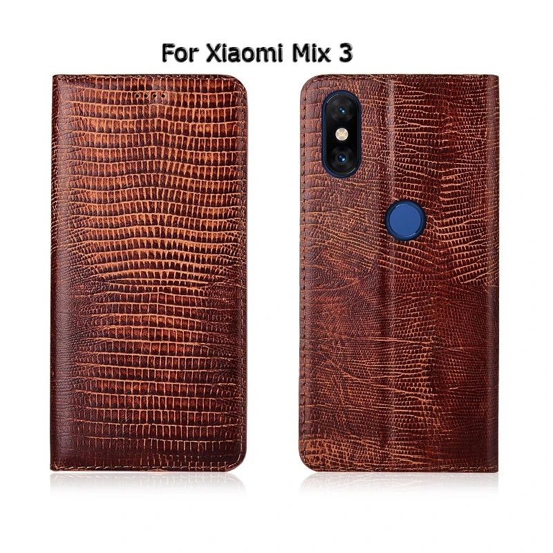Чехол для телефона для Xiaomi mi Mix 2 2S 3 mi x2 mi x2S mi x3 раскладной Магнитный чехол-подставка из натуральной кожи