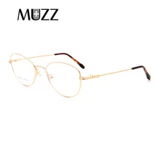 MUZZ Мода памяти titanium дамы кошачий глаз оправ Для женщин очки Брендовая Дизайнерская обувь оптические очки