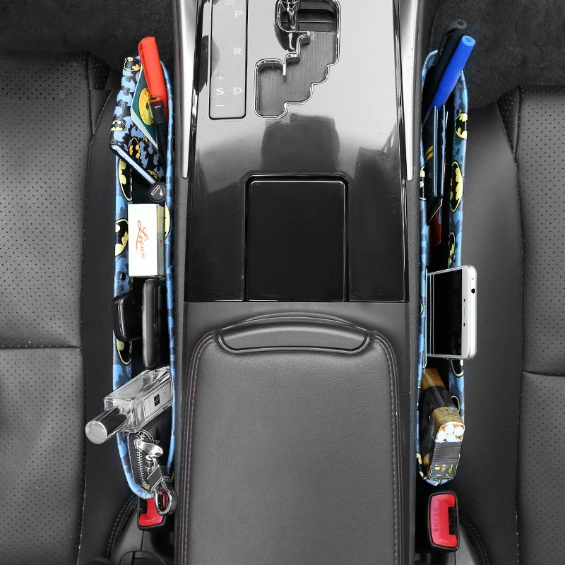 Najtaniej 1PC samochodów Seat Gap pudełko do przechowywania Seat Gap kieszeni wnętrza samochodu organizator kreskówka pudełko do przechowywania szczelinowa fotelik torba do przechowywania akcesoria samochodowe