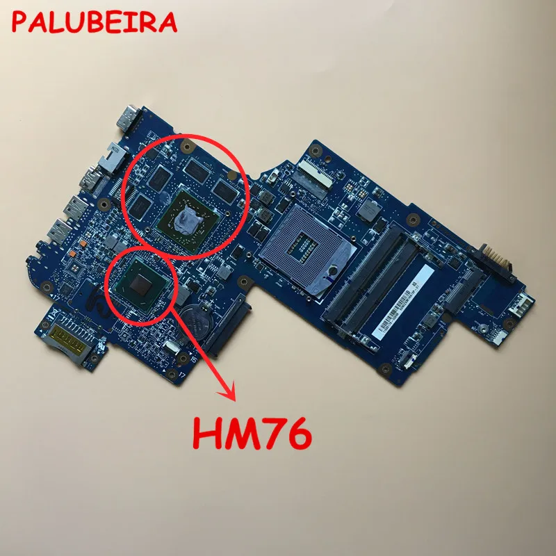 

PALUBEIRA high quality FOR Toshiba Satellite C870 C875 laptop motherboard HM76 H000041560 Tested Work perfect