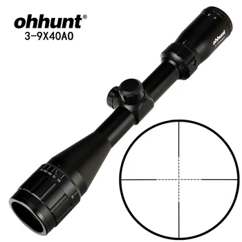 

Ohhunt 3-9x40 AO Tactical Sight Mil Dot Reticle 25.4mm 1inch Optical Scope Huntng Shooting Riflescope