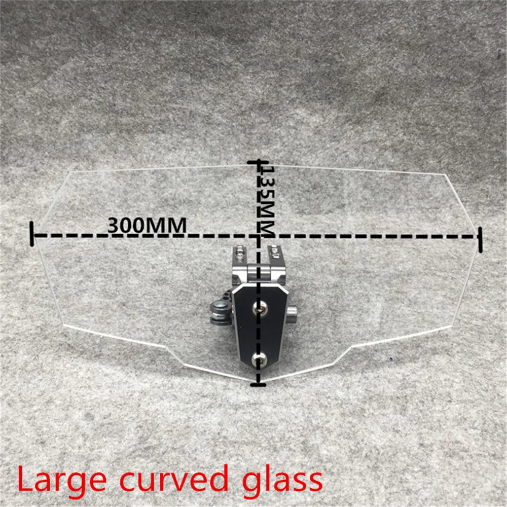 Модифицированное мото ветровое стекло регулируемое лобовое стекло универсальное мотоциклетное лобовое стекло для Kawasaki BMW Ducati Honda KTM