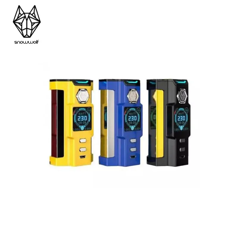 elektronik sigara Snowwolf Vfeng Starter kit 230W Mechanical Mod 3ml capacity Electronic Cigarettes Vape Vaporizer Vs Smok ALIEN elektronik sigara Snowwolf Vfeng Starter kit 230W Mechanical Mod 3ml capacity Electronic Cigarettes Vape Vaporizer Vs Smok ALIEN
