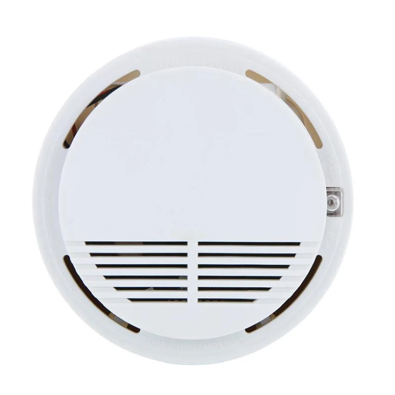 Беспроводной дымовой сигнализации сенсор детектор работать в одиночестве 85 дБ голос Высокочувствительный дом безопасности системы пожарной сигнализации