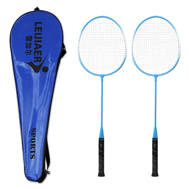 Professional Super Lightest 2 Player Badminton Racket Set Practice