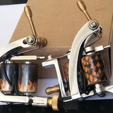 2 шт. серебряный цвет тату-пистолет для тату комплекты питания инструмент ручной работы обёрточная катушка железные тату-машины пистолеты