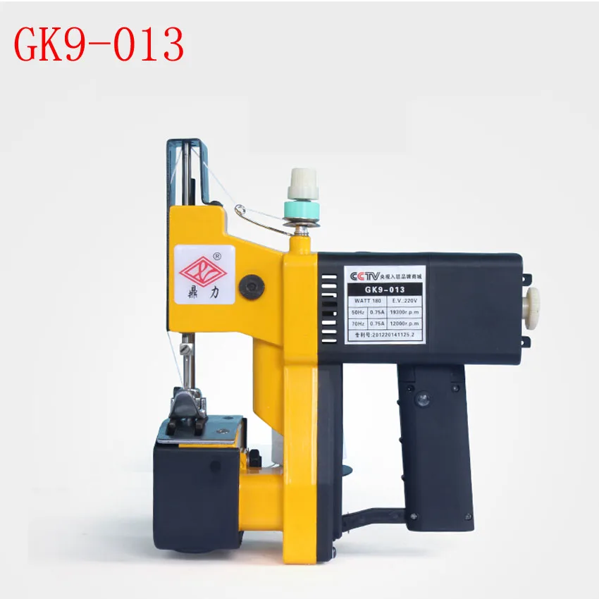 

1pc GK9-013 gun-type portable electric packet machine,Overlock Sewing machine, strapping, woven sealing machine