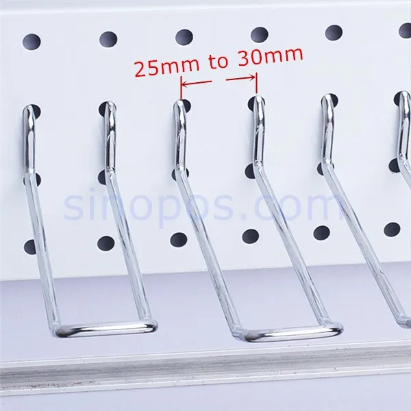 Black Peg Board AHANDMAKER 100Pcs Peg Hook Stoppers, Display Rack Stopper, 4mm Hole Inventory Control Clips Product Stoppers Display Hooks For Peg Board Slat Wall Panels Black 27lr I.1568323443 Peg Board Pegs