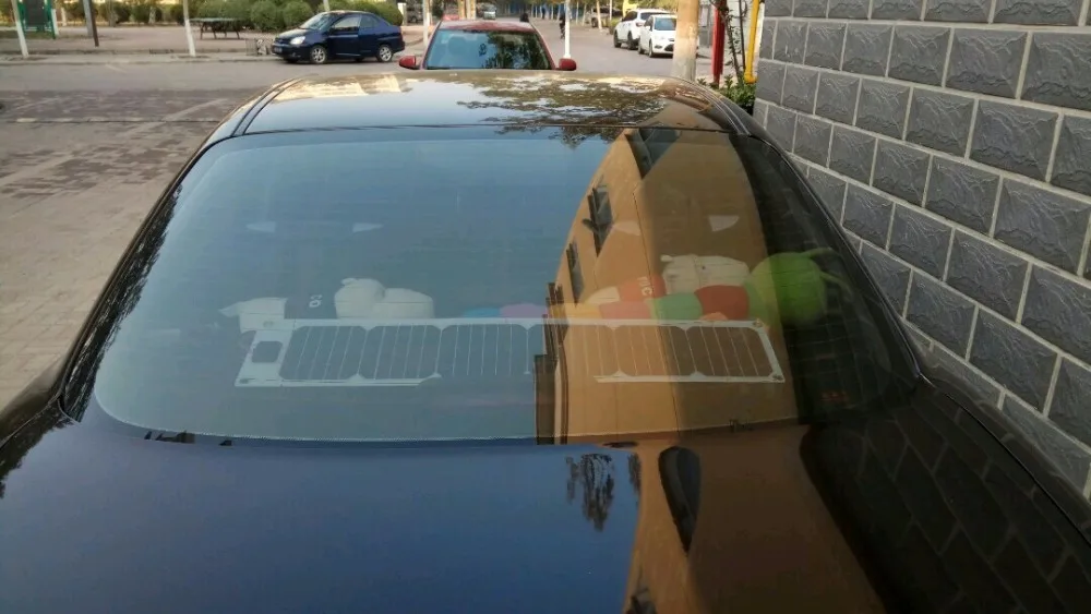Workstar 17 в 20 Вт Гибкая солнечная панель зарядное устройство для автомобилей дома на колесах 12 В батарея моно солнечная панель с контроллером 800*150*3 мм