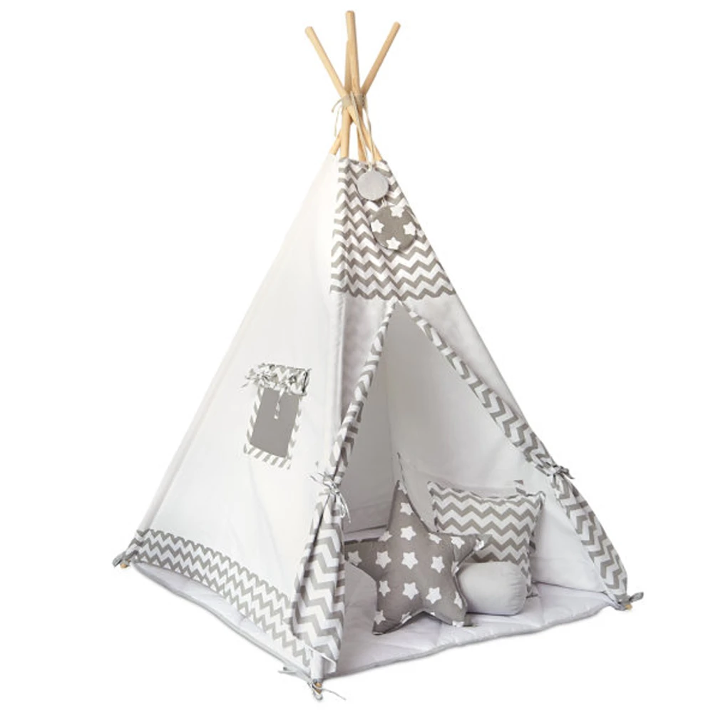grey play tent