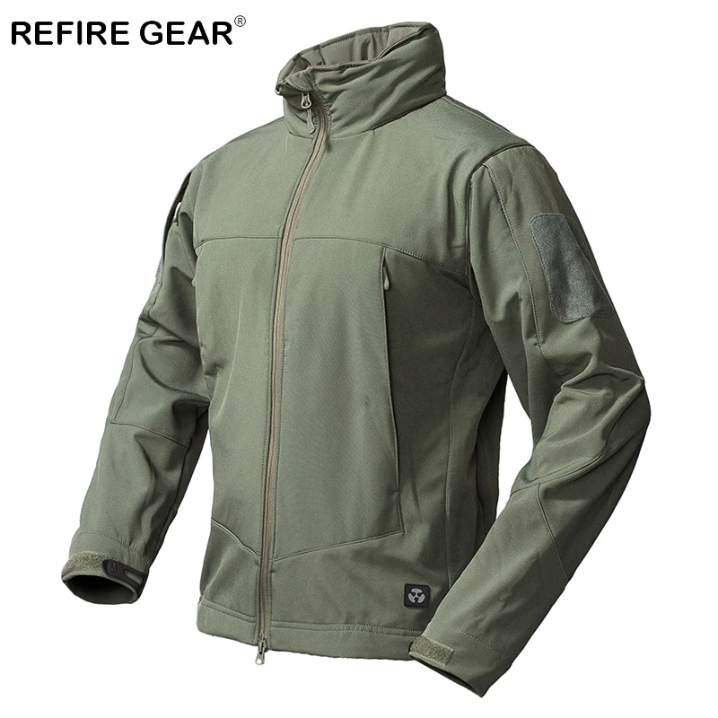 Куртка ReFire Gear мужская непромокаемая с капюшоном и защитой от ветра|Походные
