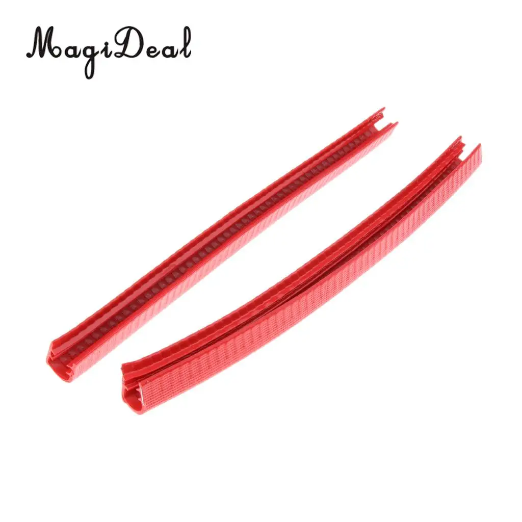 2pcs Rubber Longboard Skateboard Deck Protection Strip Skateboard Nose Tail Guard 12cm Outdoor Skateboarding Accessories