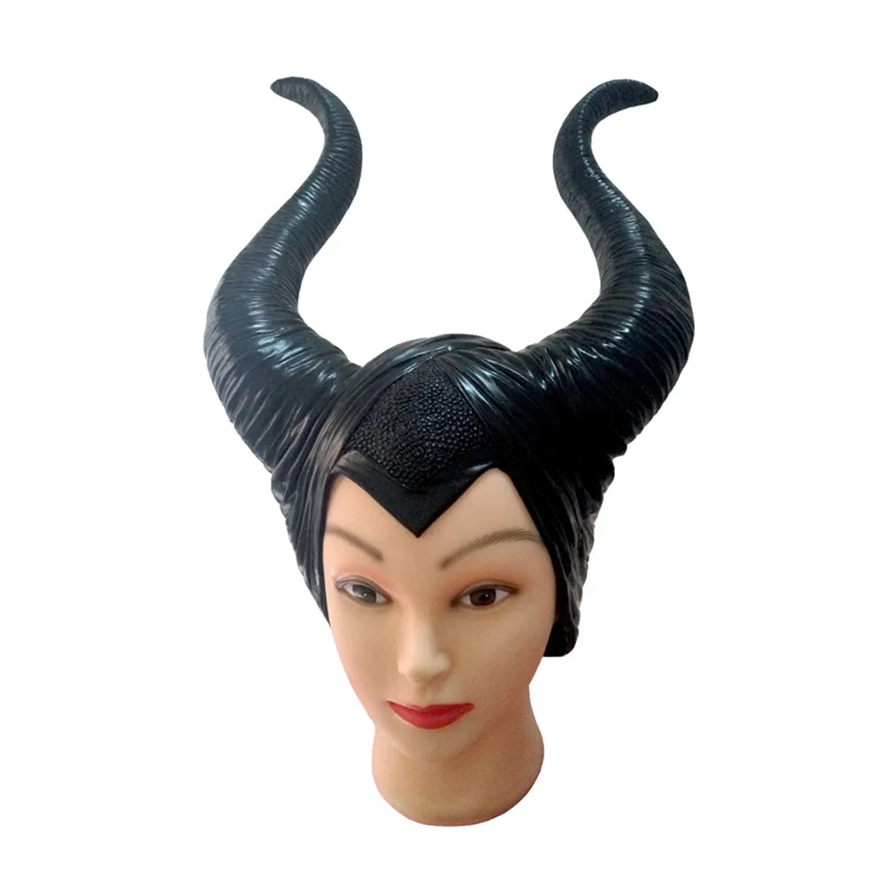 The sleeping spell devil horns headgear mask film Sleeping Beauty Bar