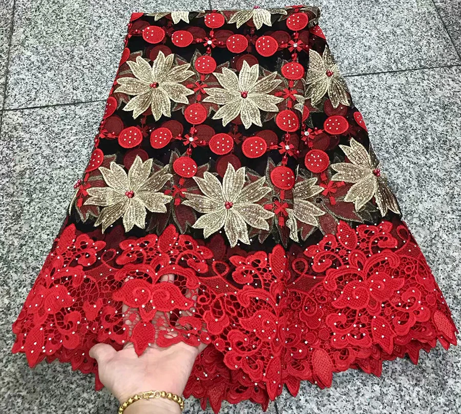 

Tulle Fabric Lace High Quality Latest African Laces 2018 With Stones Nigerian Tulle French Net Lace Fabric For Party