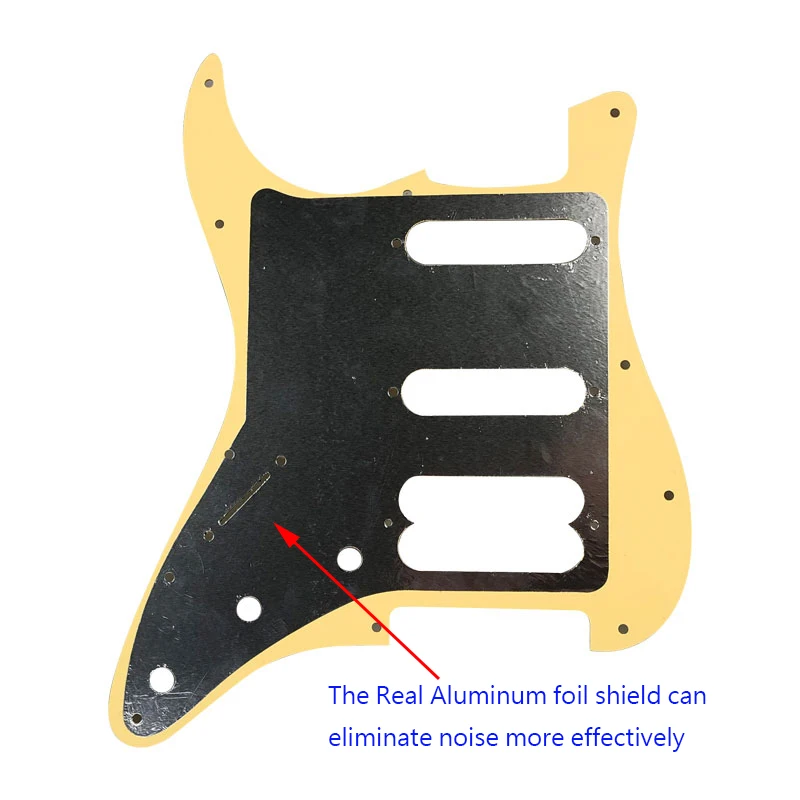 Аксессуары для гитары Pleroo Pickguard с 11 винтами крыла Stratocaster стандартная пластина