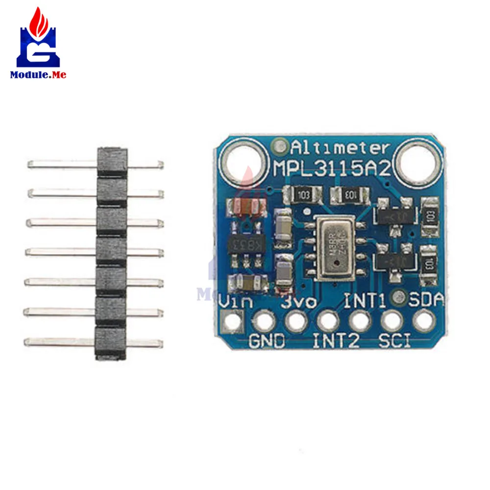 arduino i2c example temperature pressure