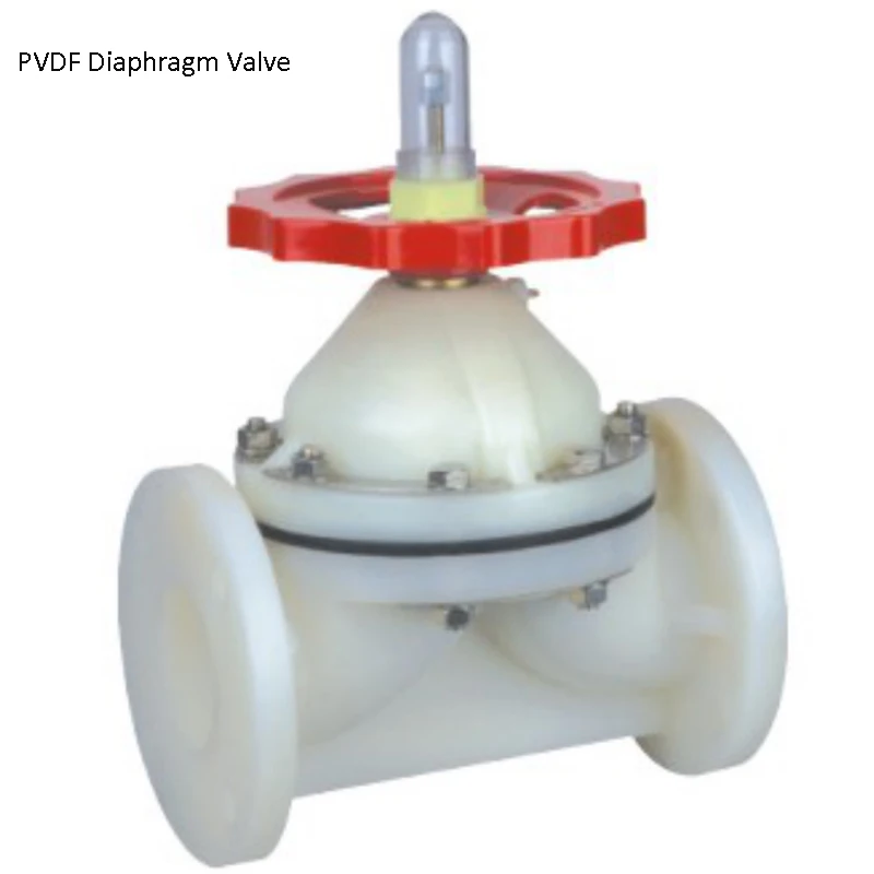

DN50 CPVC PVDF RPP UPVC Plastic Diaphragm Valve For Corrosion Resistance