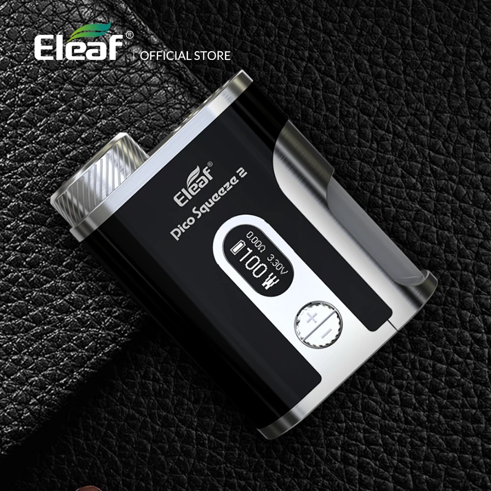 Original Eleaf Pico exprimidor 2 mod 100 W con 8 ml e-liquid botella caja mod cigarrillo electrónico mod caja - 4