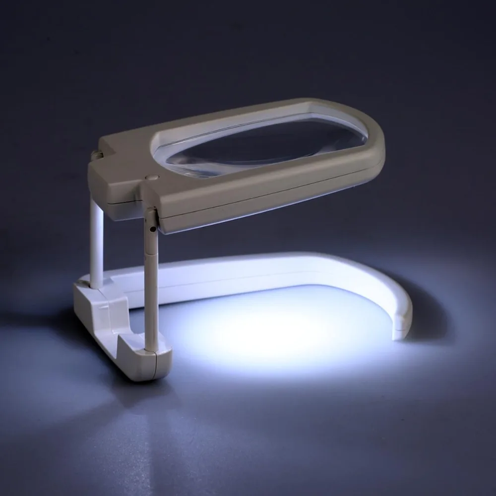 Multifunctional Desktop 3X Magnification lupa Portable magnifying glass