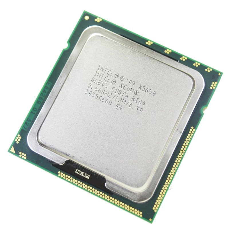 Intel Xeon X5650 SLBV3 процессор шесть ядер 2,66 ГГц LGA1366 12 МБ кэш L3 серверный ЦП