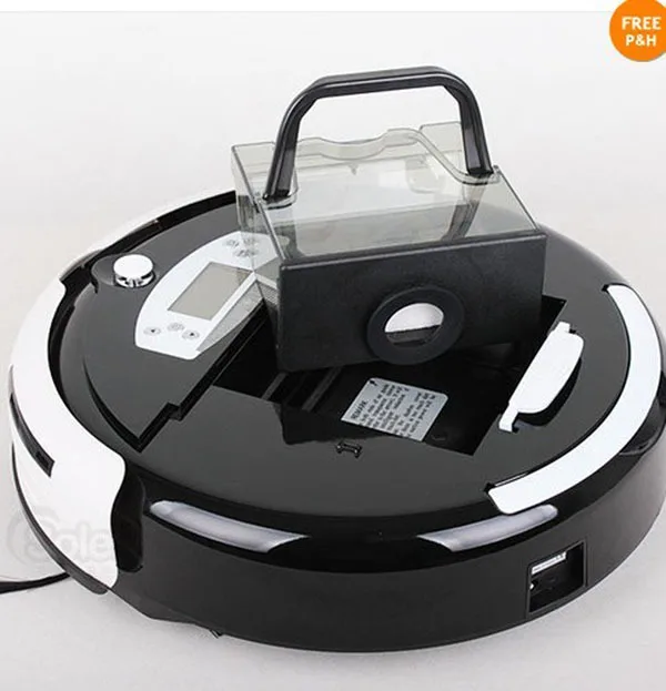 The Largest Dustbin 0.7L Robot Floor Cleaning Machine With Clean Time