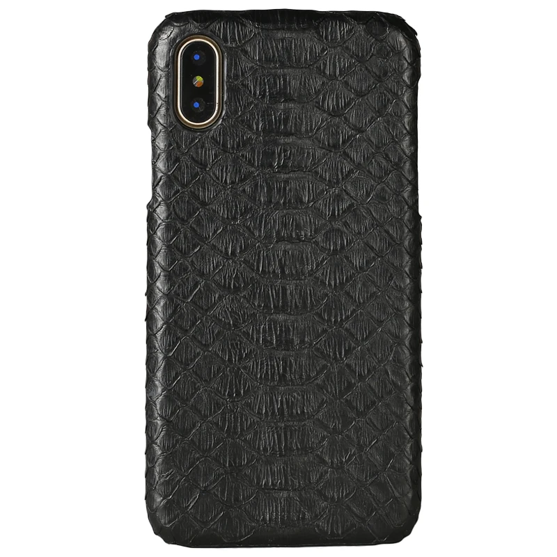 

LANGSIDI brand cell phone case natural python skin cover phone case for iphone 6 6S cell phone cover all handmade custom