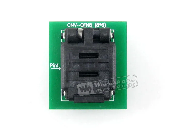 QFN8 К DIP8 (C) # MLF8 MLP8 Plastronics QFN IC программирующий адаптер тестовый сгорающий разъем 8*6