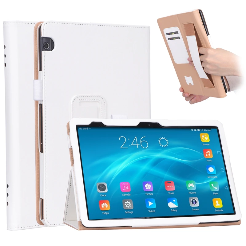 Роскошный чехол книжка с откидной крышкой 30 шт. для Huawei Mediapad T5 AGS2 W09 L09 L03 10 1 дюйма