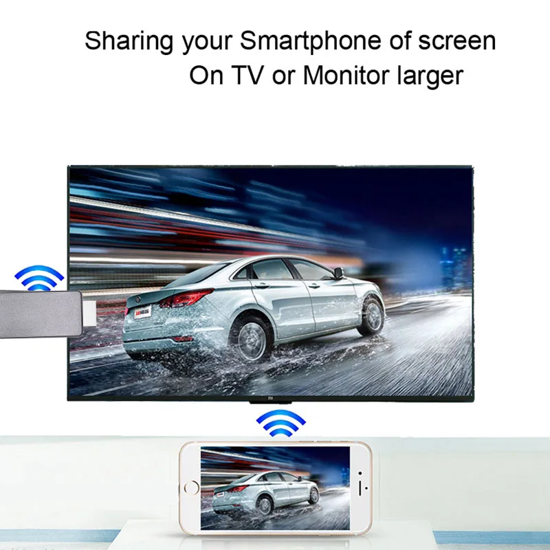 2,4G 5G Mirascreen Miracast беспроводной Wi-Fi DLNA AirPlay зеркало HDMI ТВ-карта Дисплей приемник ключа для IOS Android телефон к ТВ