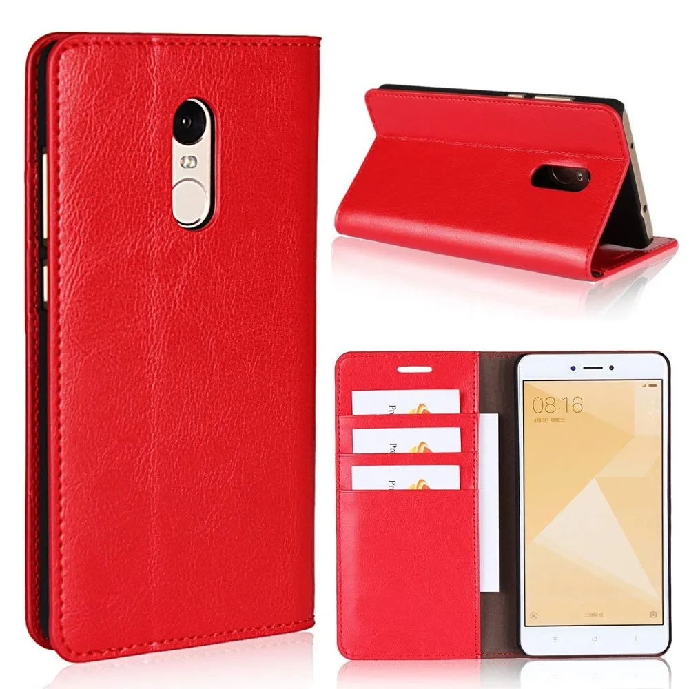 Leather Wallet Phone case For Xiaomi Redmi Note 4A 4X Mi 8 Folio Flip Full Body Case Cover with Kickstand Feature Card Slots-7
