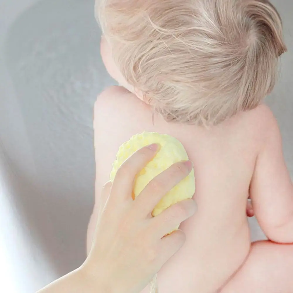 Fation Настоящее сенсорный Ванна мяч цветок сетчатые мочалки губки аксессуары для детей тела Wisp сухая кисть пилинг очистки