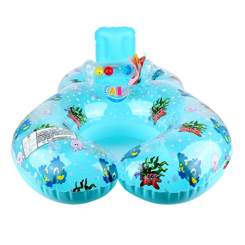 Outdoor Swimming Float Ring Baby Mother And Child Inflatable Swimming Ring Circle Double Seat Raft Swim Ring Aid Trainer Rings